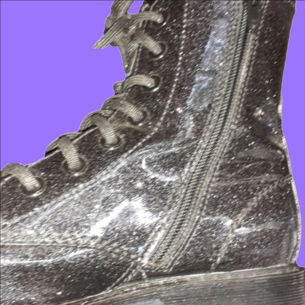 Sz 2 (EU 33½) Very SPARKLY BOOTS! - Picture 5 of 8